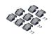 Hardware, Steel Tarp Securing Clamps Set for Side Dump Sys w/Bolt