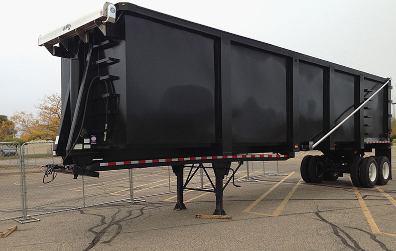 End Dumps & Scrap Trailers: up to 44ft
